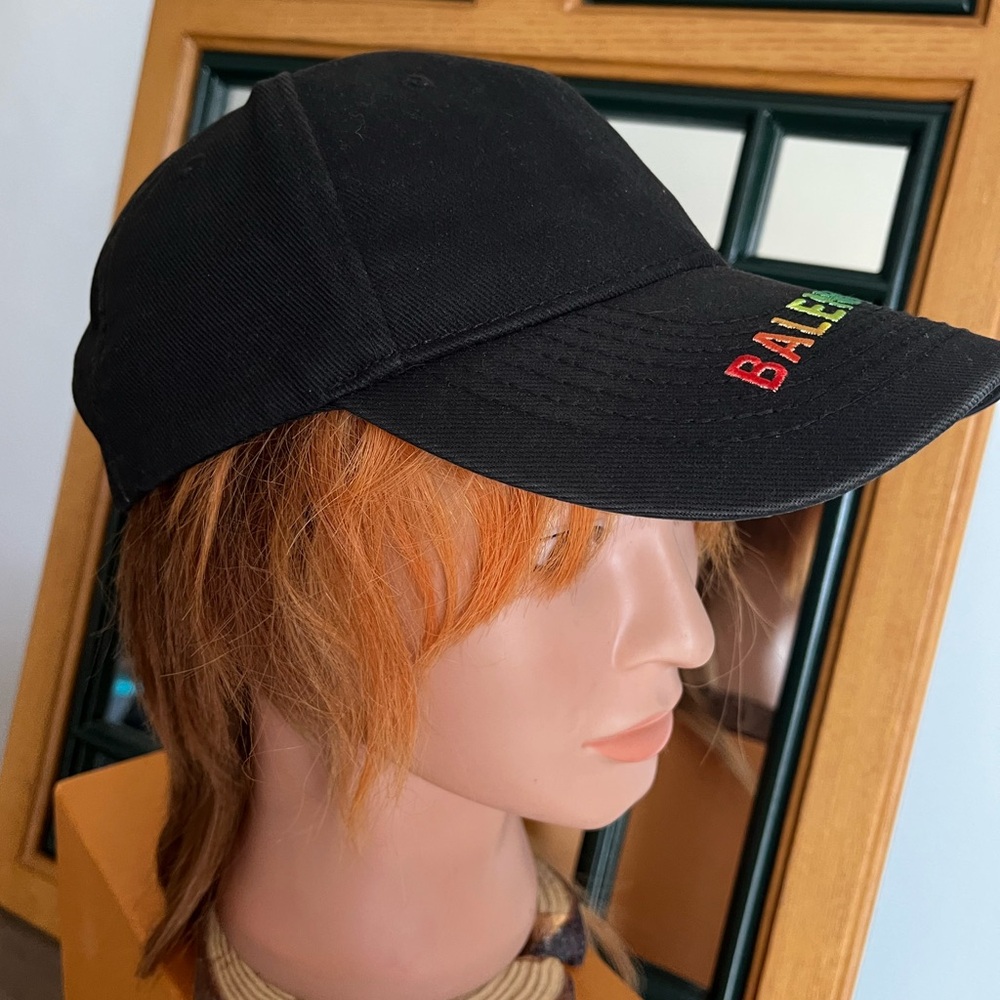 Balenciaga Baseball Cap in Black • size L - Picture 2 of 7